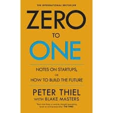 Zero To One - Livre par peter thiel