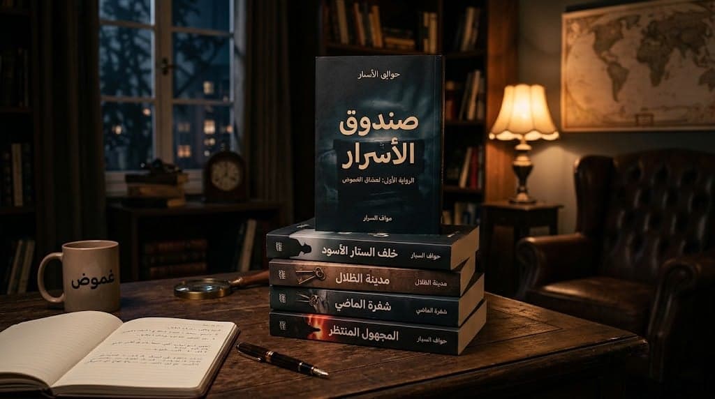 لعشاق الغموض والتشويق: 5 روايات عربية حديثة ستحبس أنفاسك
