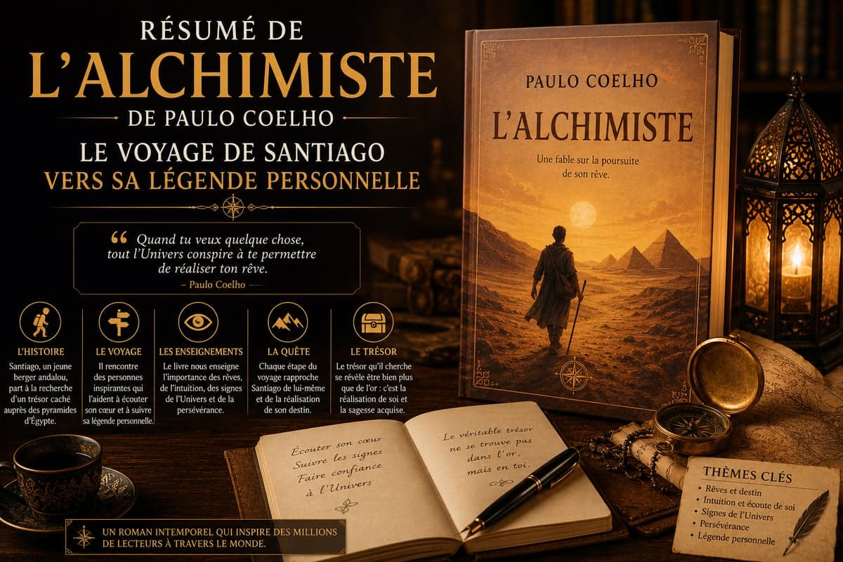 Résumé de L’Alchimiste de Paulo Coelho : Le Voyage de Santiago vers sa Légende Personnelle