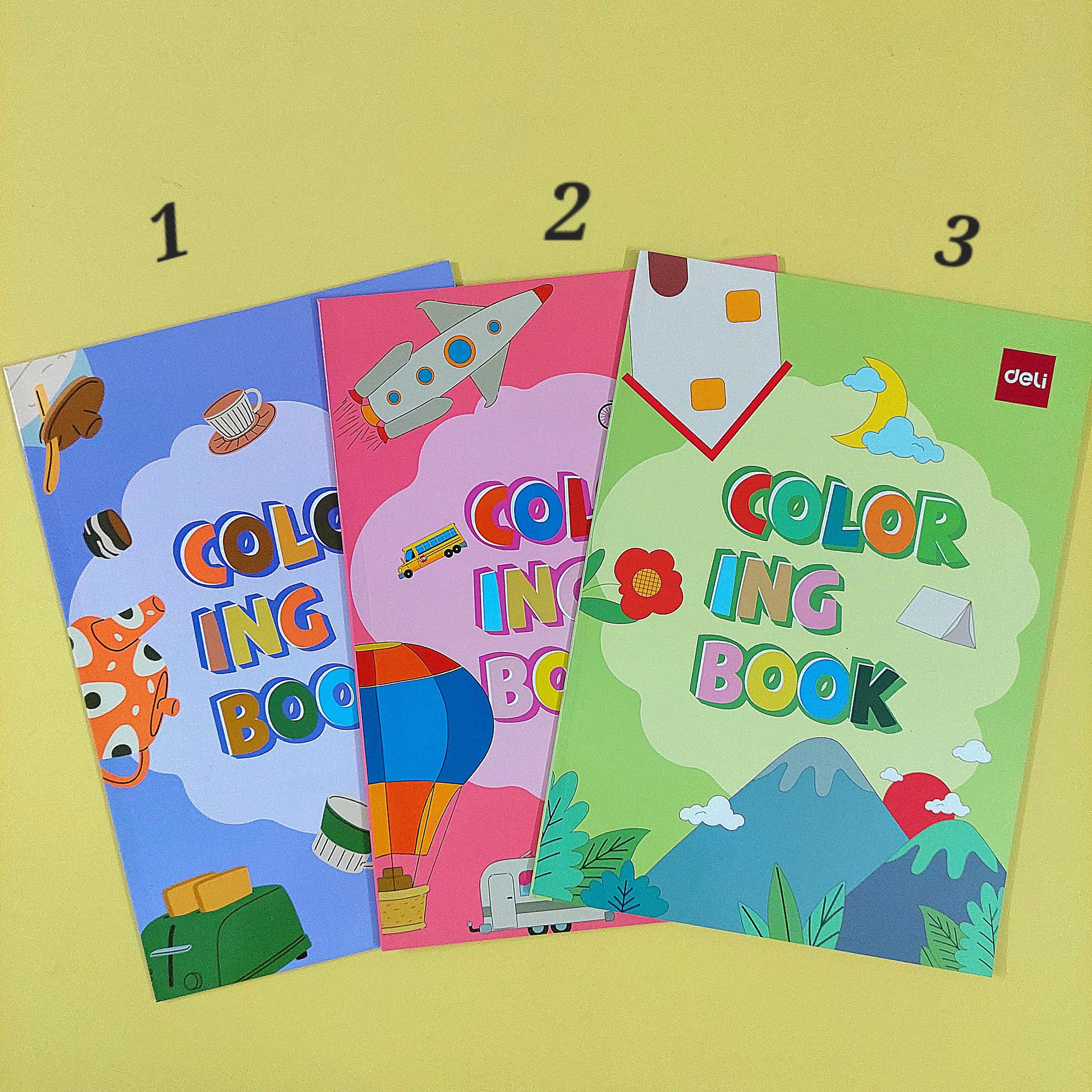 Deli Coloring Book for Kids