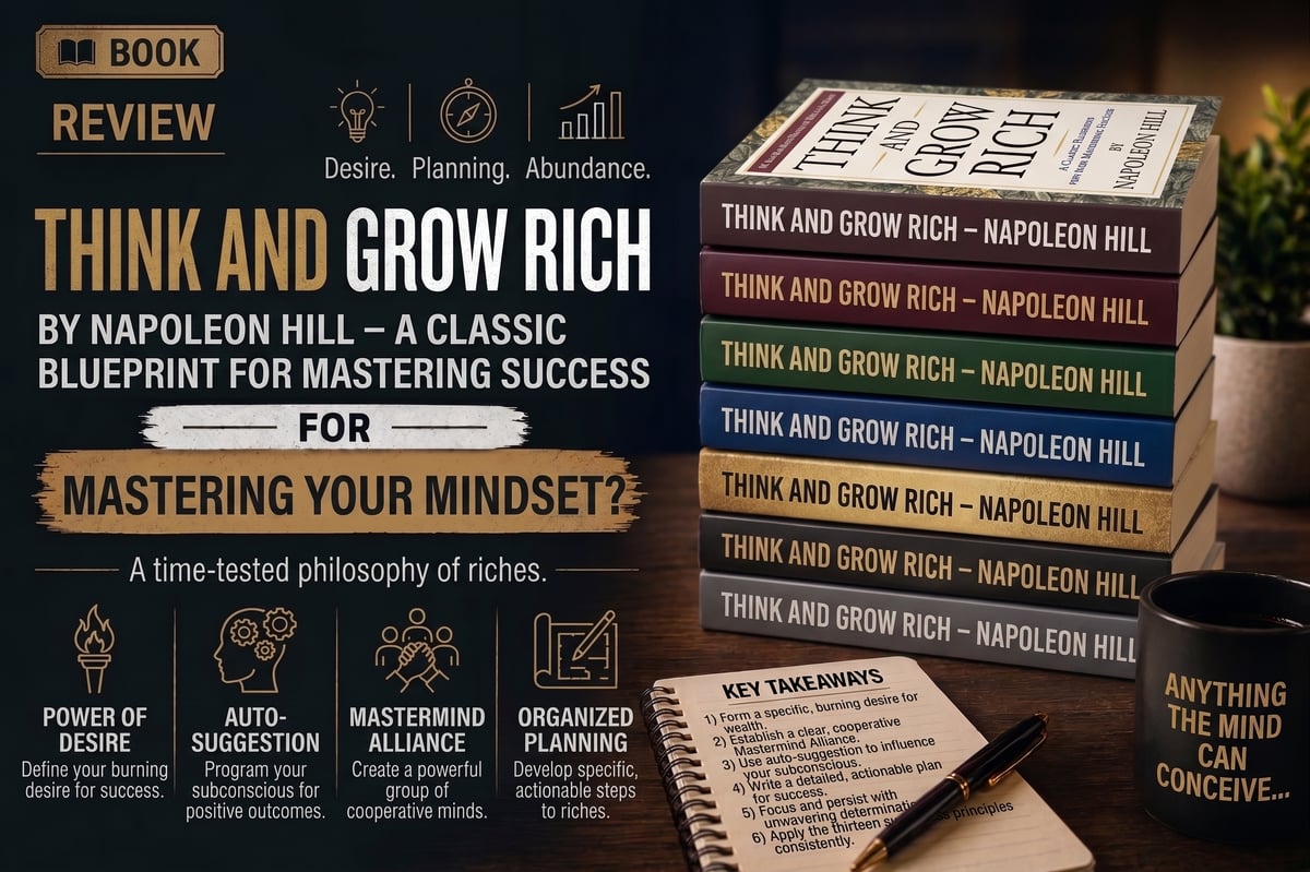Think And Grow Rich - A Complete Book Review