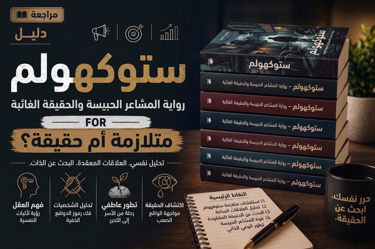 ستوكهولم – رواية المشاعر الحبيسة والحقيقة الغائبة