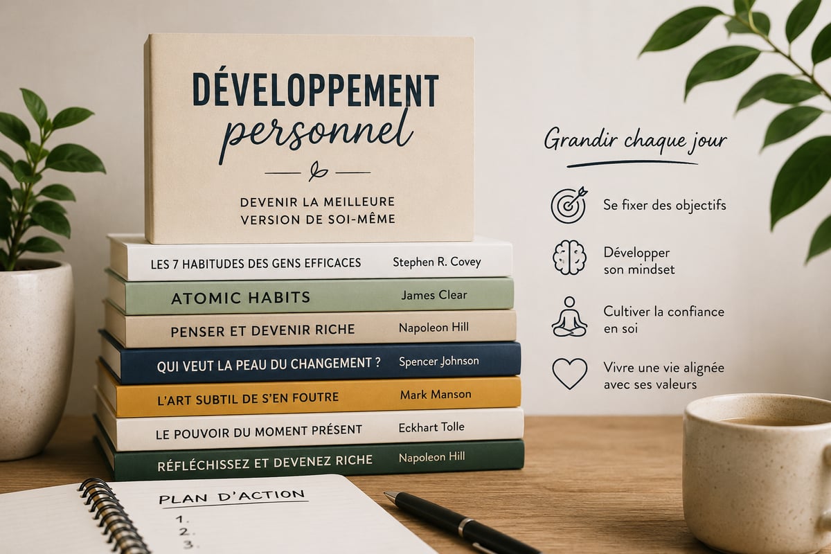 Livres de développement personnel au Maroc