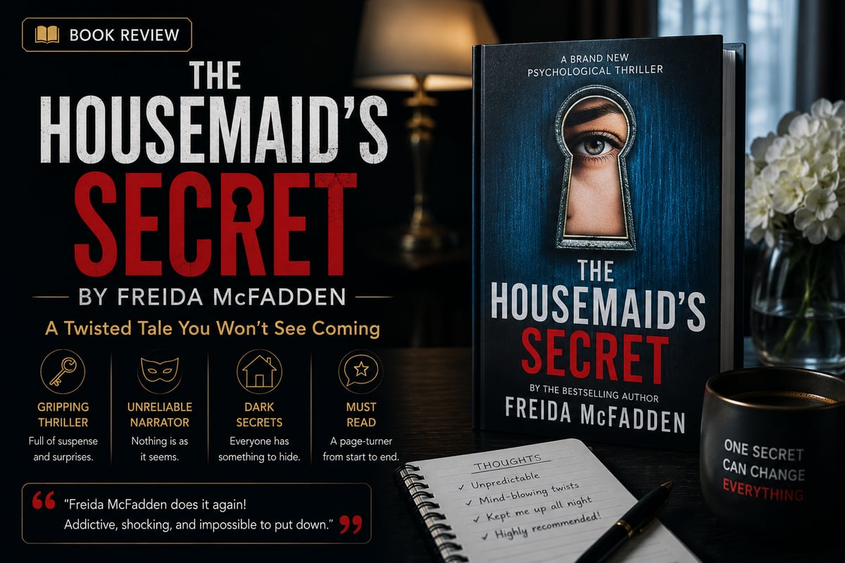 The Housemaid's Secret By Freida McFadden – Book Review