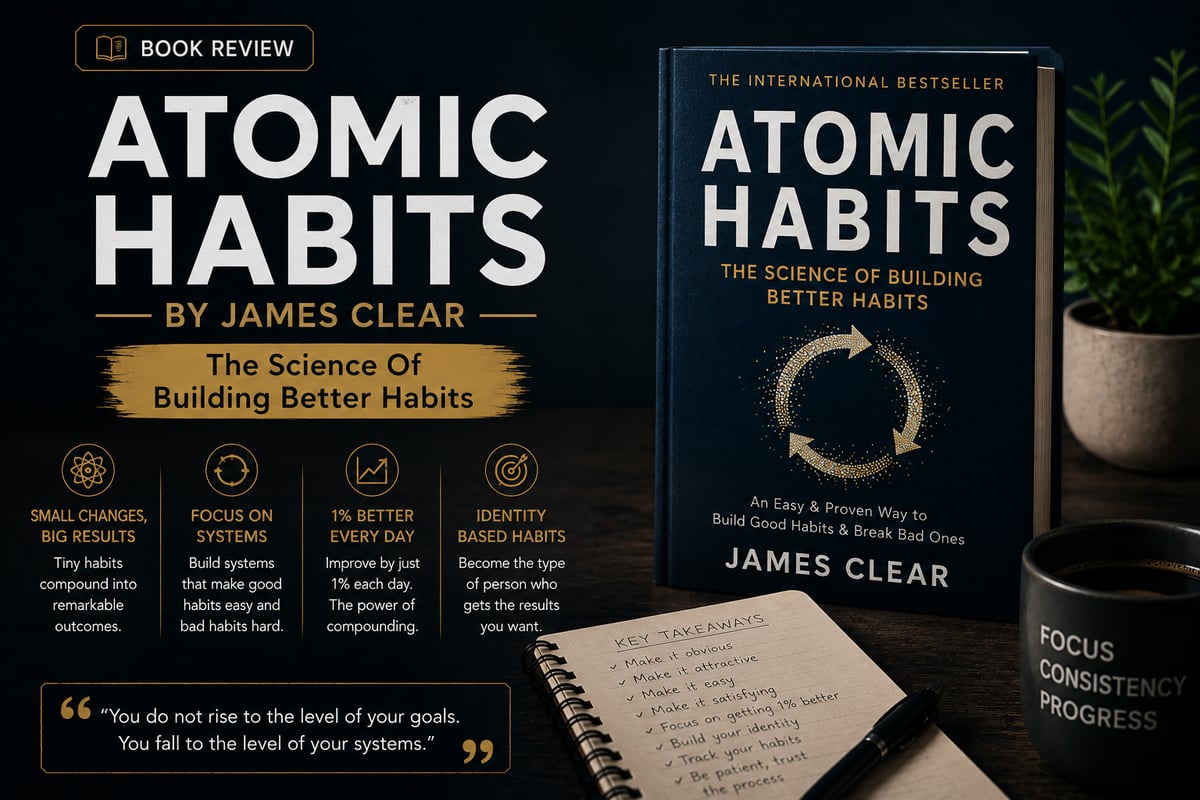 Atomic Habits By James Clear – The Science Of Building Better Habits