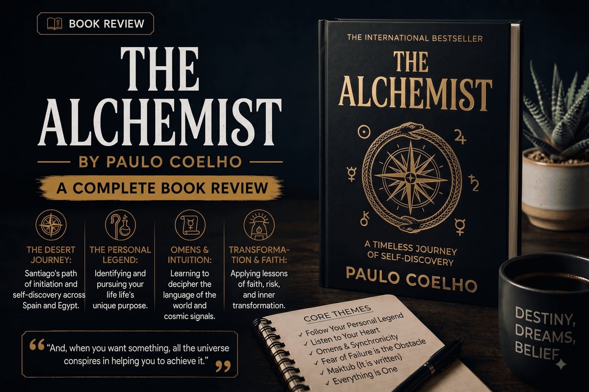The Alchemist By Paulo Coelho – A Timeless Journey Of Self-Discovery